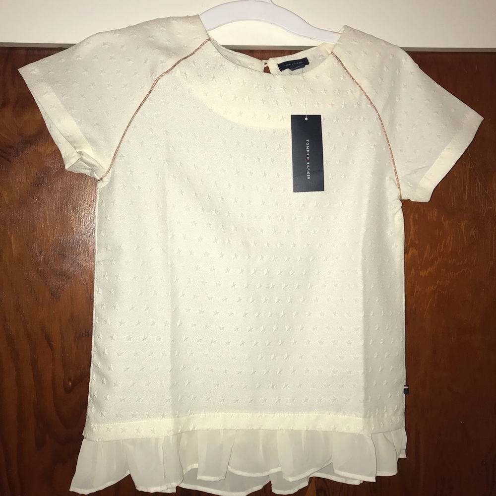 Tommy Hilfiger Children’s Ivory blouse L (12-14)